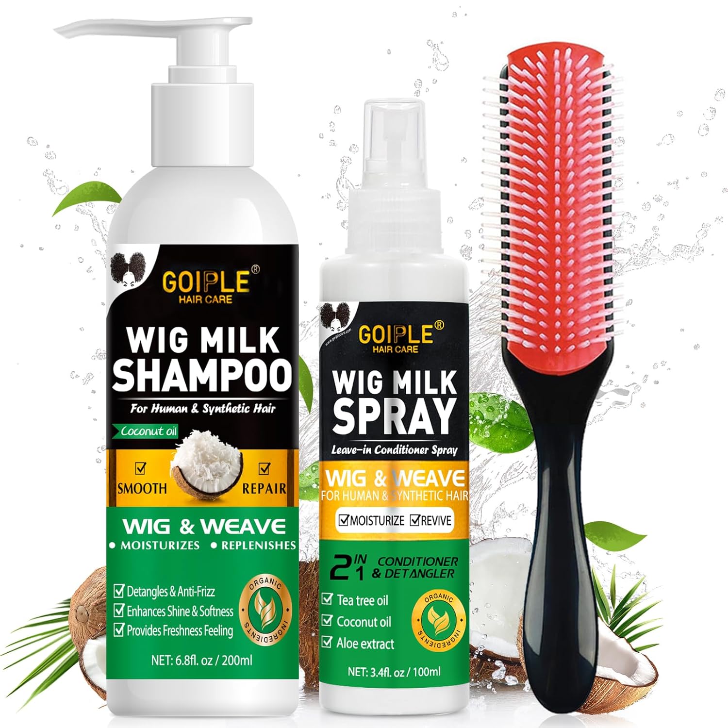 Hair Care Products - GOIPLE Kit 3 in 1 per