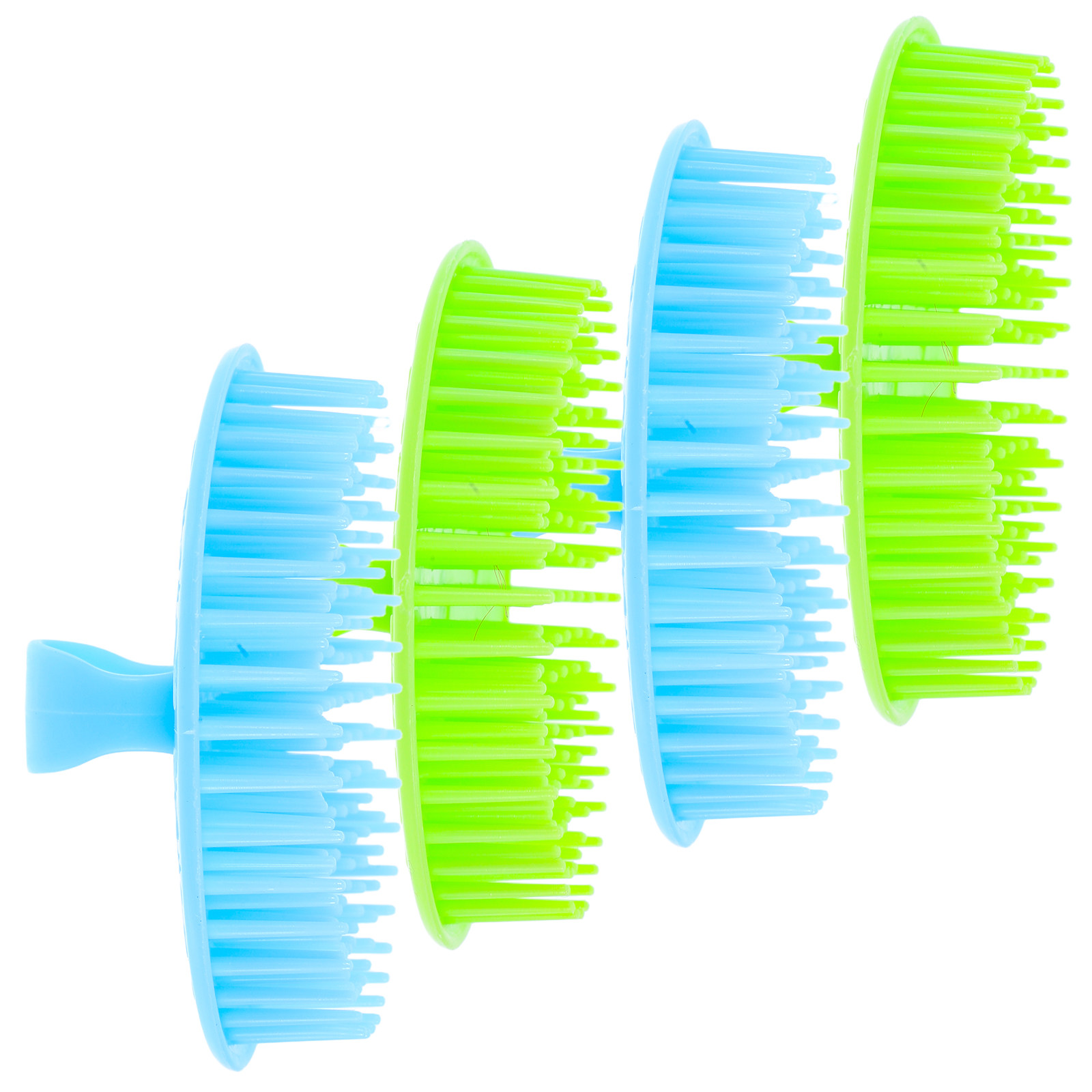 Hair Care Dandruff - 4 pezzi: pettine massaggiante per cuoio
