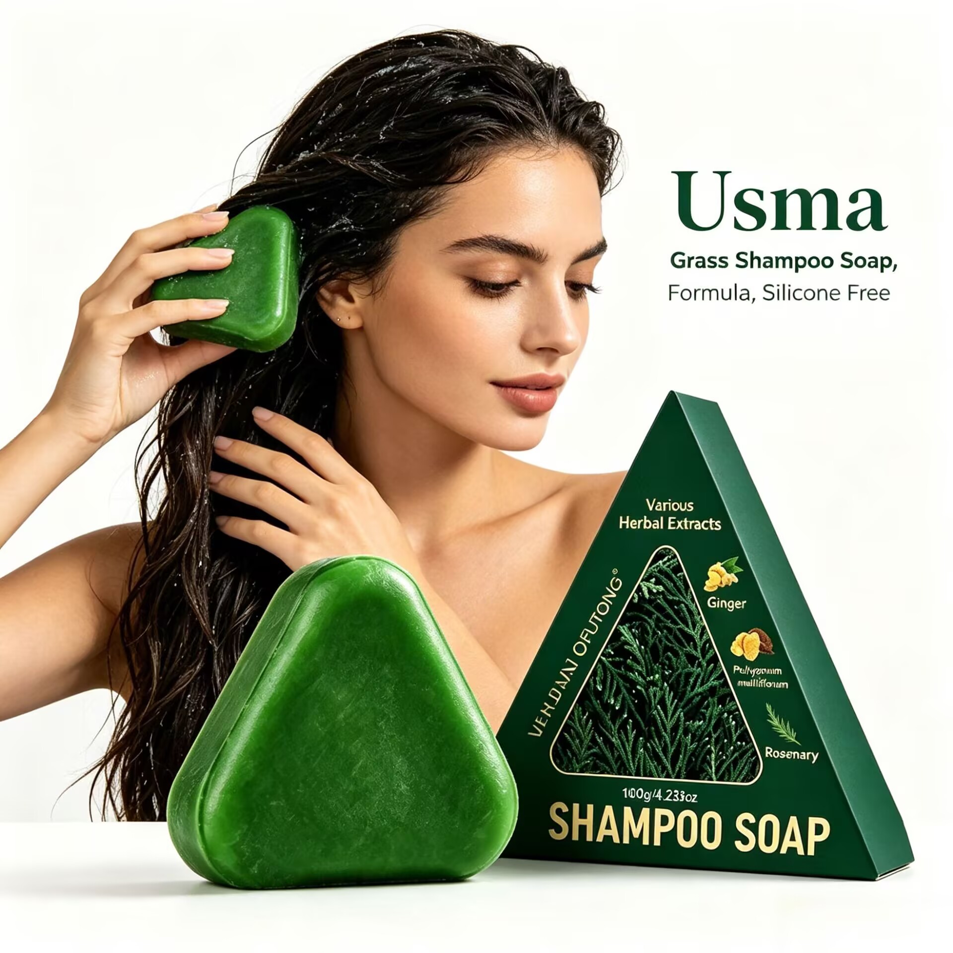Nuovo shampoo e sapone Usman:  - Hair Care Dandruff recensione e prezzo